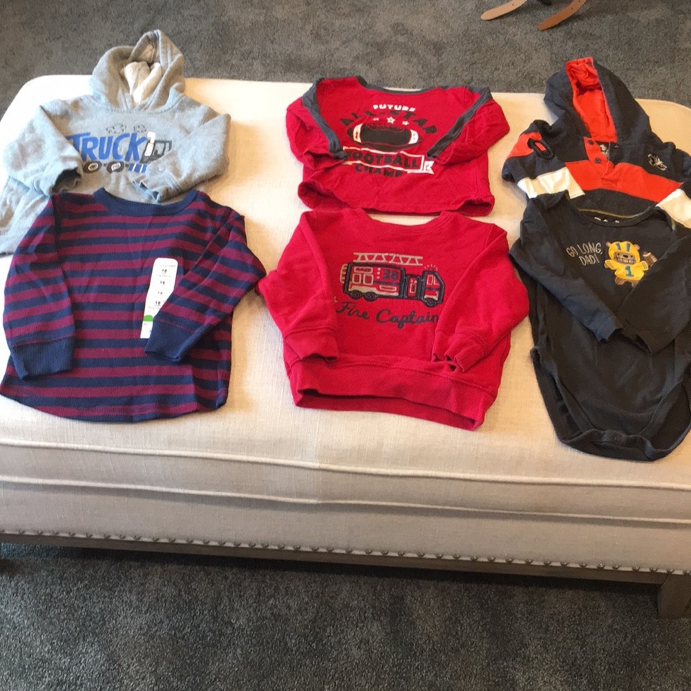 18 months shirt bundle.